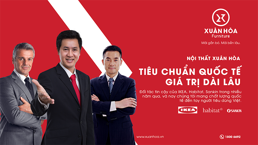 Nhận diện thương hiệu mới nội thất xuân hòa