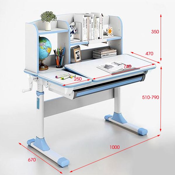 Kích thước bàn học thông minh DRZ-71000