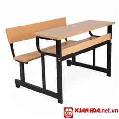 Bàn ghế học sinh liền tựa BHS-16-02CB