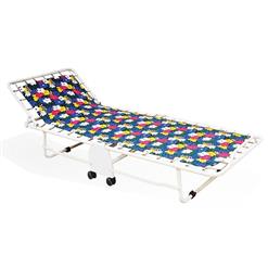 Giường gấp GI-01-00 Vải Bạt Hoa