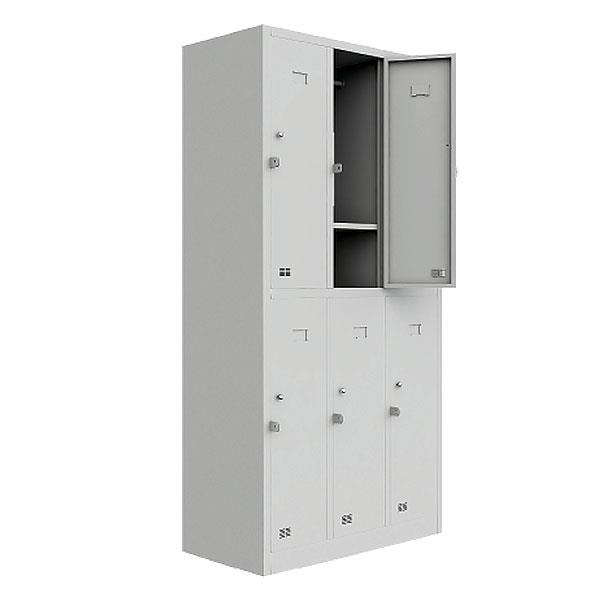 Tủ locker 6 ngăn LK-6N-03-1